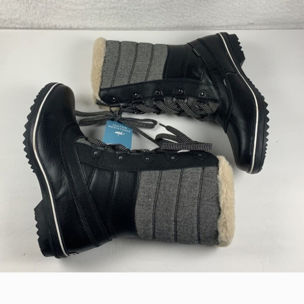 JBU by Jambu Siberia B2S1B91 Water-Resistant Snow Boot Women 8.5M Faux Fur S0332